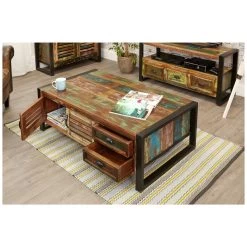 Accrington Reclaimed Wood Large Coffee Table -Home-Furniture 070544