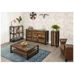 Accrington Reclaimed Wood Rectangular Coffee Table -Home-Furniture 070587