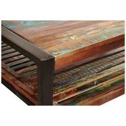 Accrington Reclaimed Wood Square Coffee Table -Home-Furniture 070600