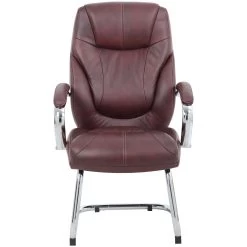 Genoa Top Leather Visitor Chairs -Home-Furniture 070749