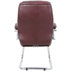 Genoa Top Leather Visitor Chairs -Home-Furniture 070750