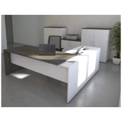 Presence Two Tone Executive Radial Workstation -Home-Furniture 070966