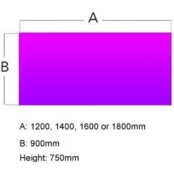 Presence Executive Two Tone Rectangular Desks -Home-Furniture 071227