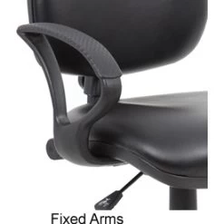 Comfort Leather Faced Draughtsman Chair 17 Comfort Leather Faced Draughtsman Chair -Home-Furniture 071462