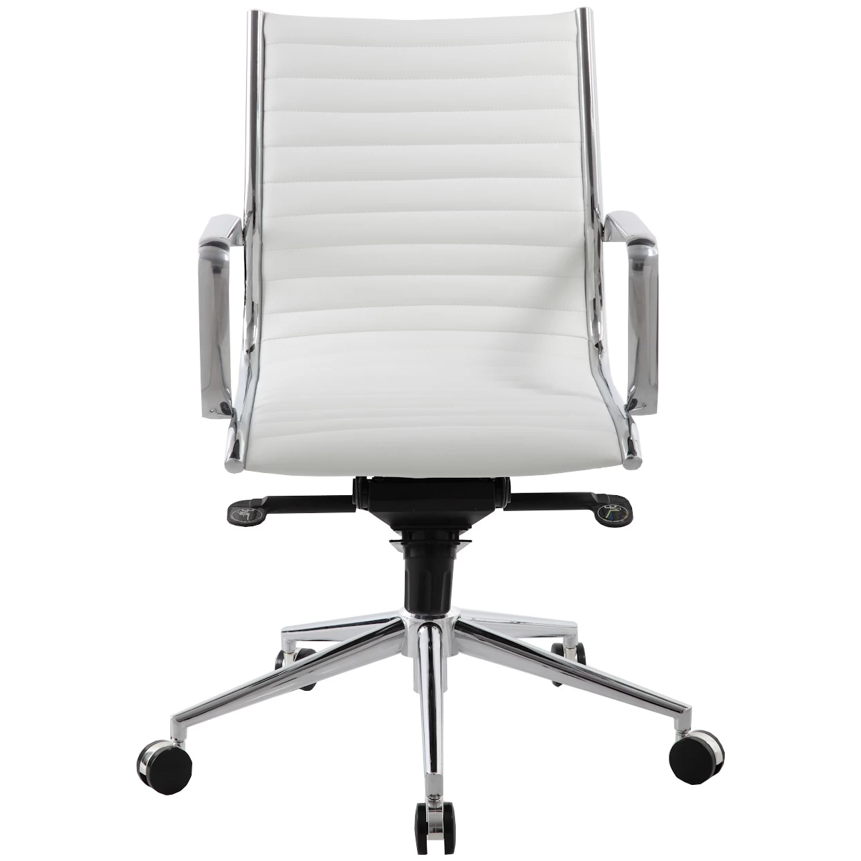 Abbey Medium Back Leather Office Chairs 5 Abbey Medium Back Leather Office Chairs - Image 5