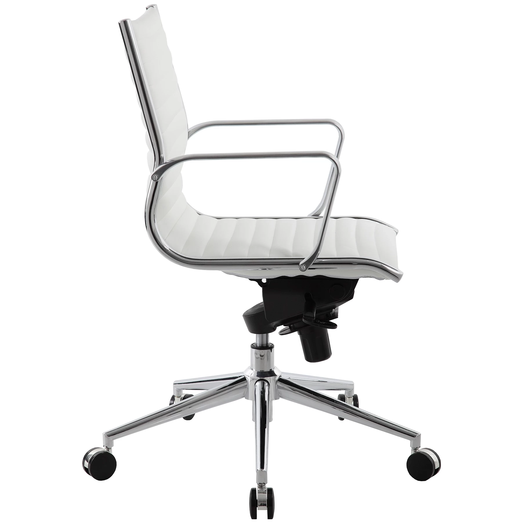 Abbey Medium Back Leather Office Chairs 8 Abbey Medium Back Leather Office Chairs - Image 8