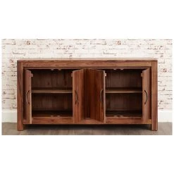 Fernhurst Solid Walnut Large Low Sideboard -Home-Furniture 073007