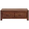 Fernhurst Solid Walnut Four Drawer Coffee Table