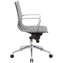Abbey Medium Back Leather Office Chairs 20 Abbey Medium Back Leather Office Chairs -Home-Furniture 073154