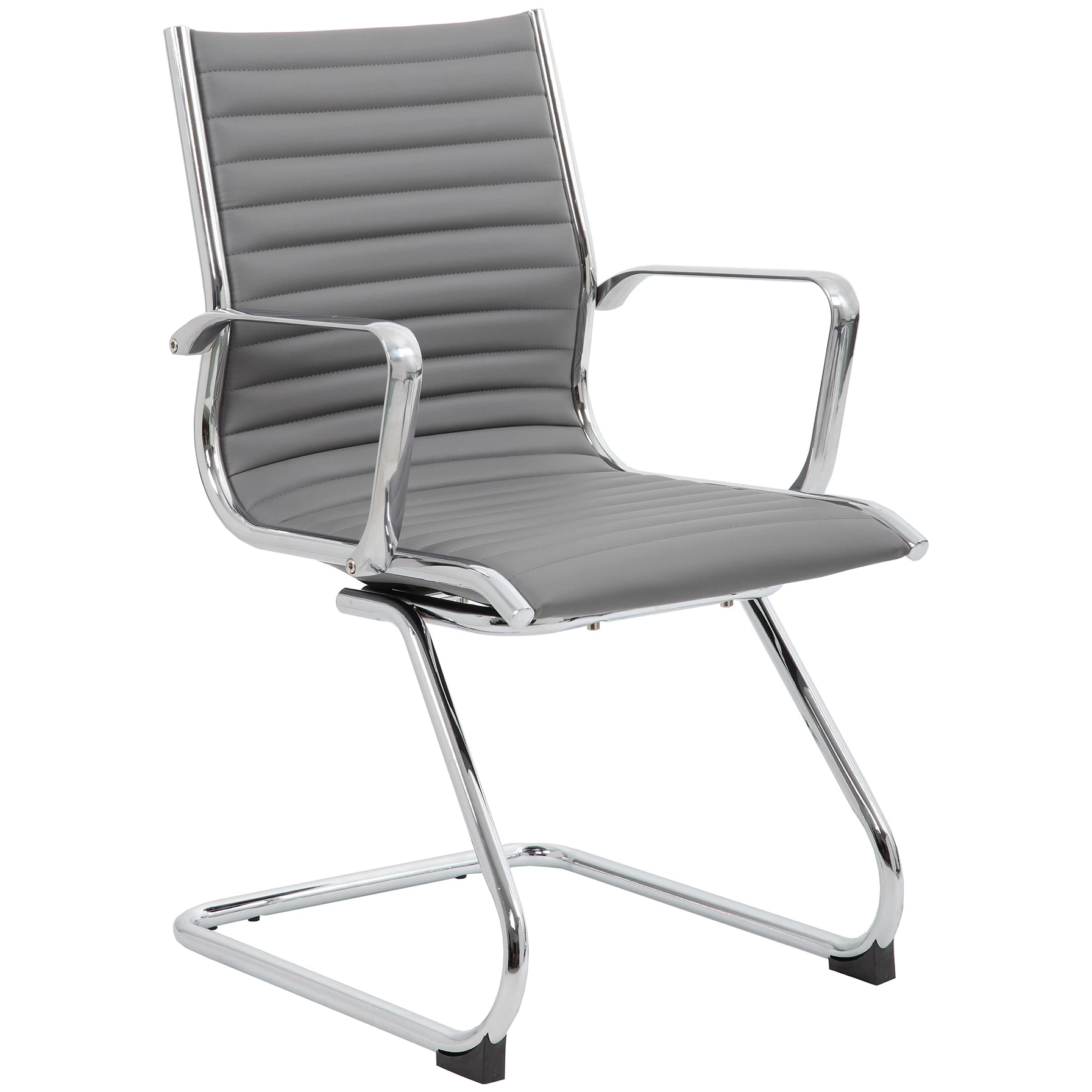 Abbey Leather Visitor Chairs 2 Abbey Leather Visitor Chairs - Image 2