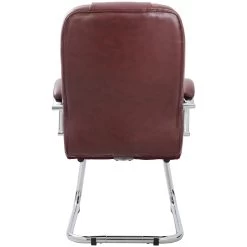 Verona Leather Visitor Chairs -Home-Furniture 074589