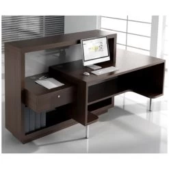 Carbon Reception Desk -Home-Furniture 075267