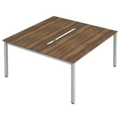 NEXT DAY InterAct Sliding Top Back To Back 2 Person Bench Desk -Home-Furniture 076106