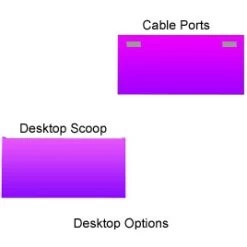 Unity Back To Back Bench Desk Cluster 5 -Home-Furniture 079021