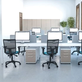 Unity Tall Narrow Mobile Pedestals 2 Unity Tall Narrow Mobile Pedestals - Image 2