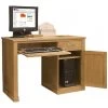Cavalli Solid Oak Compact Computer Desk
