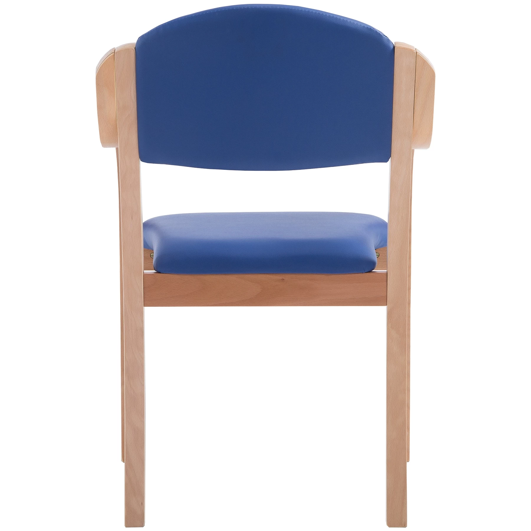 Devonshire Vinyl Stacking Armchairs 5 Devonshire Vinyl Stacking Armchairs - Image 5