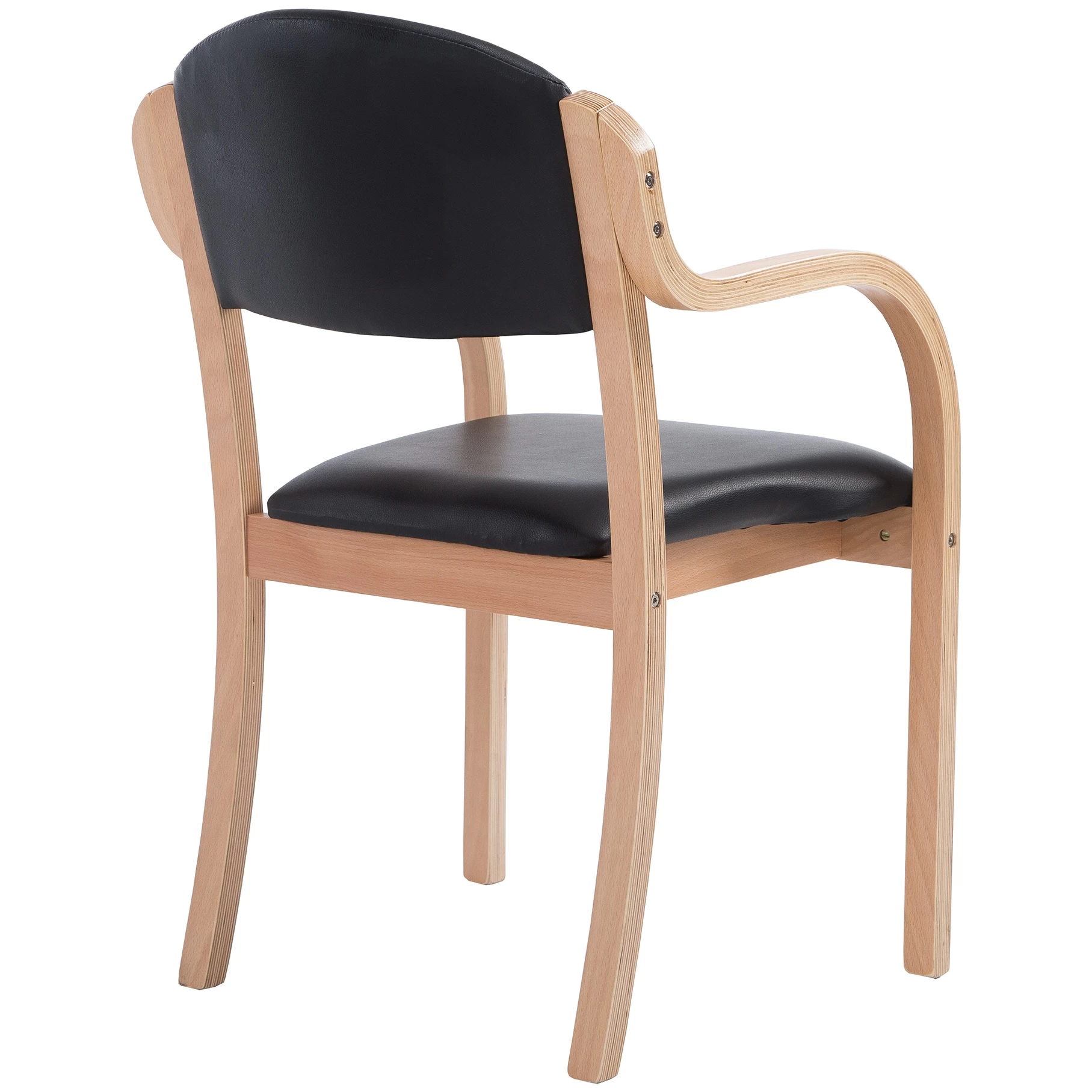 Devonshire Vinyl Stacking Armchairs 7 Devonshire Vinyl Stacking Armchairs - Image 7