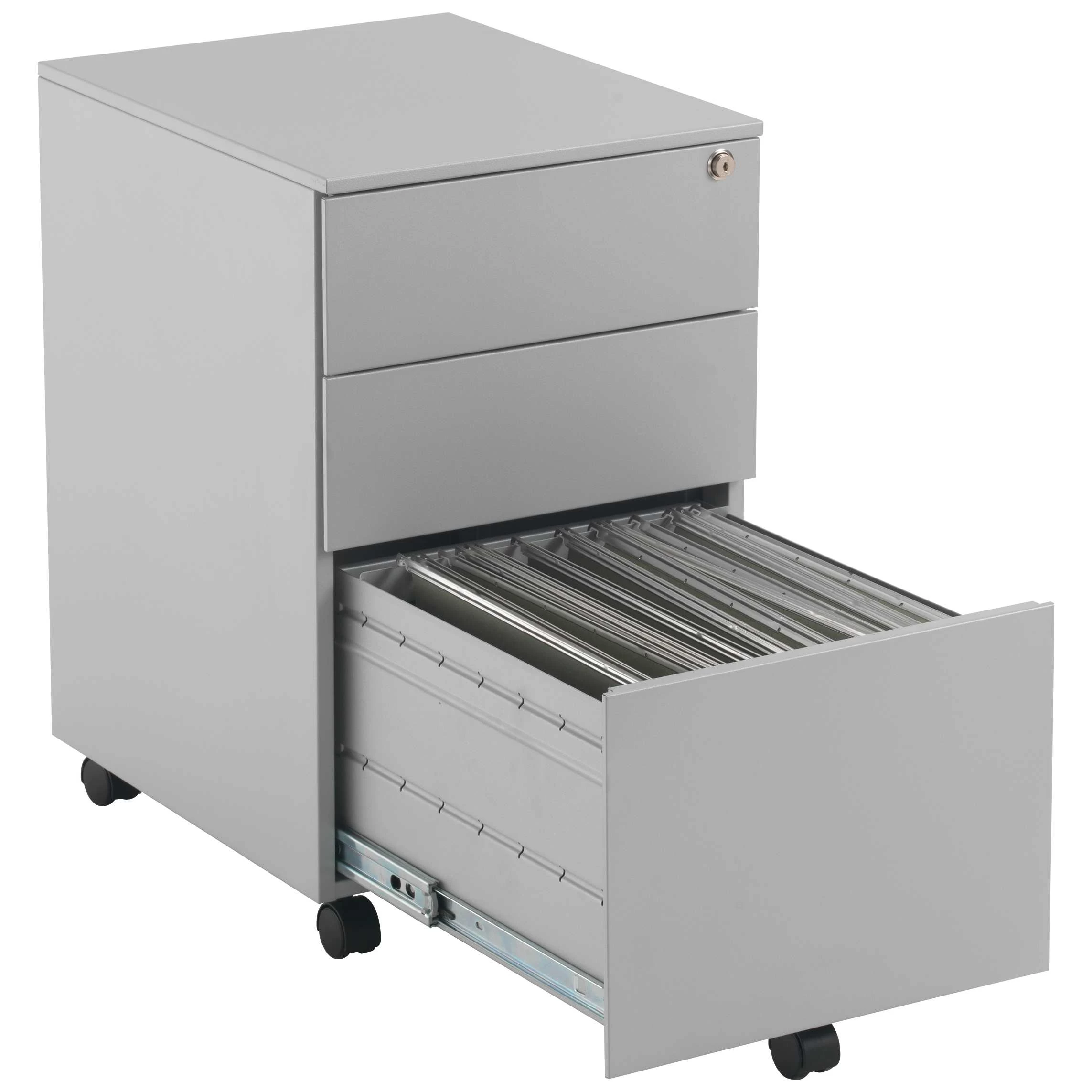 Commerce II Steel Mobile Pedestals 3 Commerce II Steel Mobile Pedestals - Image 3