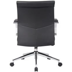 Identity Medium Back Leather Manager Chair -Home-Furniture 083407