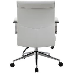 Identity Medium Back Leather Manager Chair -Home-Furniture 083411