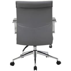 Identity Medium Back Leather Manager Chair -Home-Furniture 083415