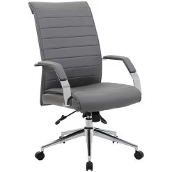 Identity High Back Leather Manager Chair -Home-Furniture 083448