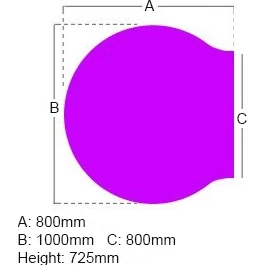 Alpha Plus Desk Extension 2 Alpha Plus Desk Extension - Image 2