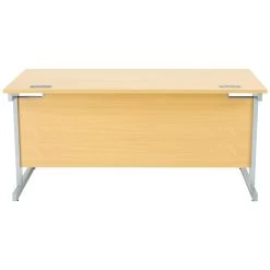 Commerce II Rectangular Desks With Single Fixed Pedestal -Home-Furniture 085372