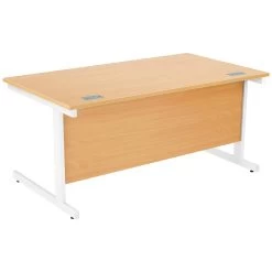 Commerce II Rectangular Desks With Mobile Pedestal -Home-Furniture 085390
