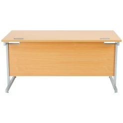 Commerce II Rectangular Desks With Desk High Pedestal -Home-Furniture 085409