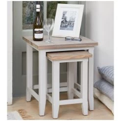 Autograph Solid Wood Nest Of Tables