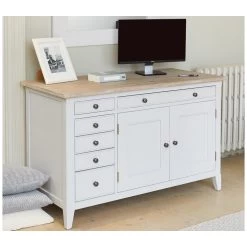 Autograph Solid Wood Computer Desk Hideaway 9 Autograph Solid Wood Computer Desk Hideaway -Home-Furniture 085780