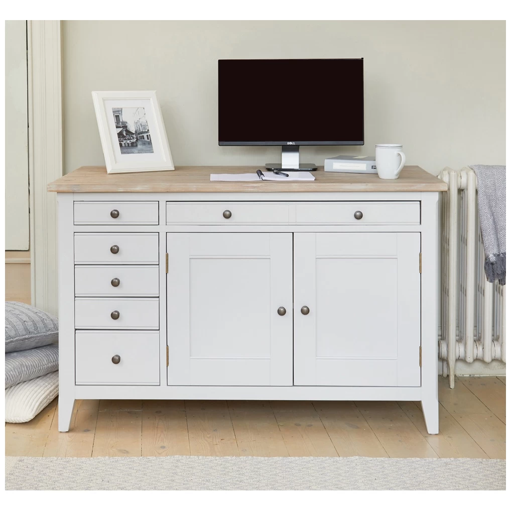 Autograph Solid Wood Computer Desk Hideaway 1 Autograph Solid Wood Computer Desk Hideaway