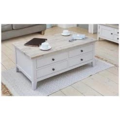 Autograph Solid Wood Coffee Table