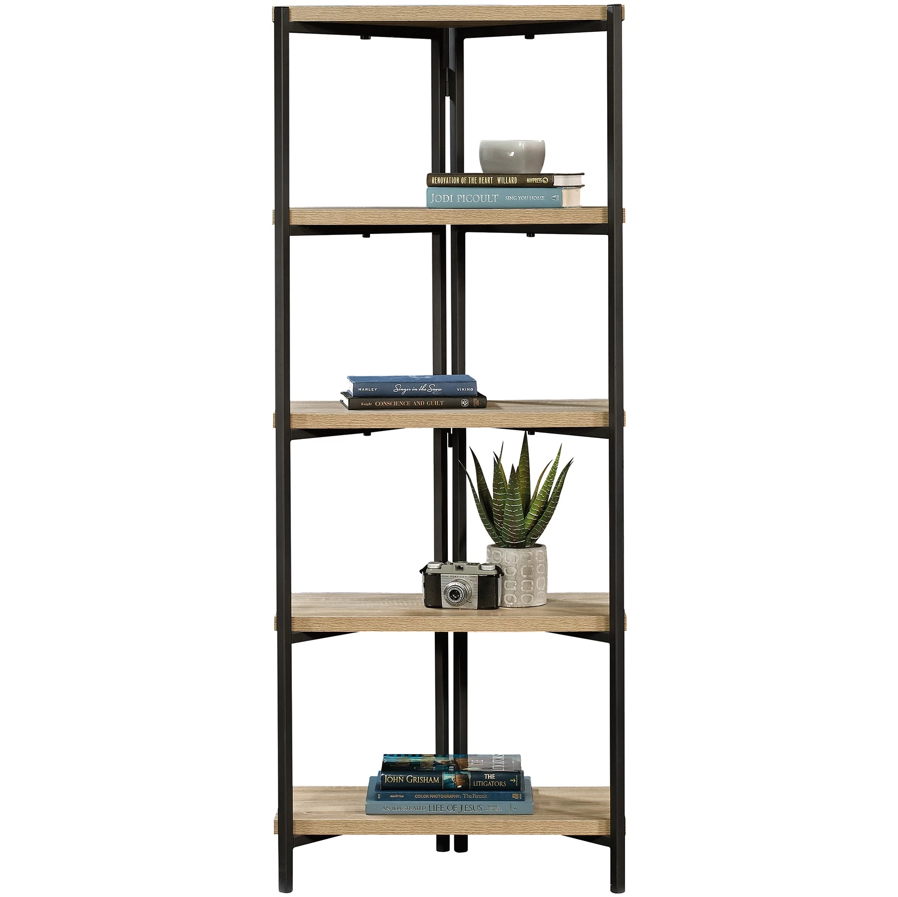 Foundry Industrial Style Chunky Bookcase 1 Foundry Industrial Style Chunky Bookcase