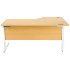 Commerce II Ergonomic Desks With Fixed Pedestal -Home-Furniture 088275