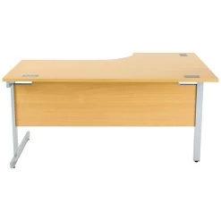 Commerce II Ergonomic Desks With Fixed Pedestal -Home-Furniture 088276