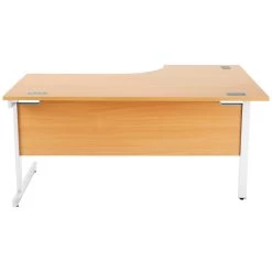 Commerce II Ergonomic Desks With Fixed Pedestal -Home-Furniture 088277