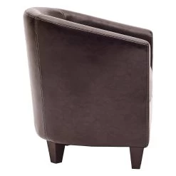 Paisley Bonded Leather Tub Chair 6 Paisley Bonded Leather Tub Chair -Home-Furniture 089248
