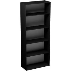 Eclipse Essential Black Office Bookcases 9 Eclipse Essential Black Office Bookcases -Home-Furniture 089284
