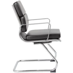 Sicily Leather Faced Visitor / Boardroom Chairs -Home-Furniture 089400