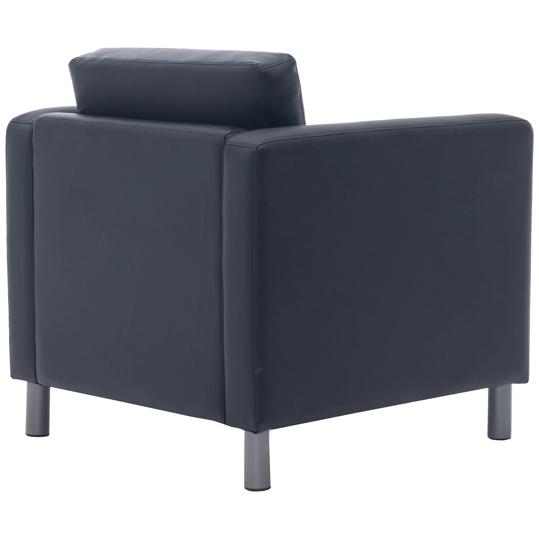 Alvar Bonded Leather Armchair 4 Alvar Bonded Leather Armchair - Image 4