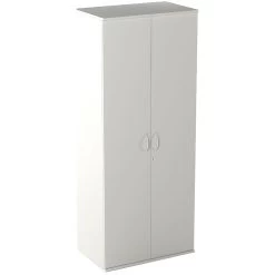 NEXT DAY Vogue Essential White Office Cupboards -Home-Furniture 089739