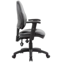 Comfort Ergo 2-Lever Leather Operator Chairs -Home-Furniture 089877
