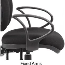 Comfort 3-Lever Leather Operator Chairs -Home-Furniture 090744