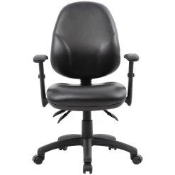 Comfort Ergo 3-Lever Leather Operator Chairs -Home-Furniture 090863