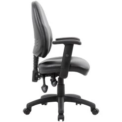 Comfort Ergo 3-Lever Leather Operator Chairs -Home-Furniture 090864
