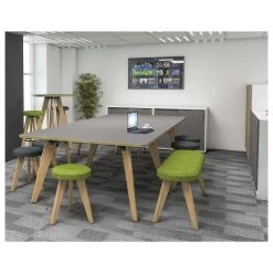 Artemis Compact Boat Shaped Meeting Tables 9 Artemis Compact Boat Shaped Meeting Tables -Home-Furniture 090954