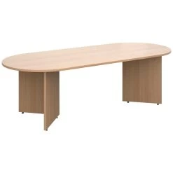 NEXT DAY Unite II D-End Boardroom Table -Home-Furniture 092533